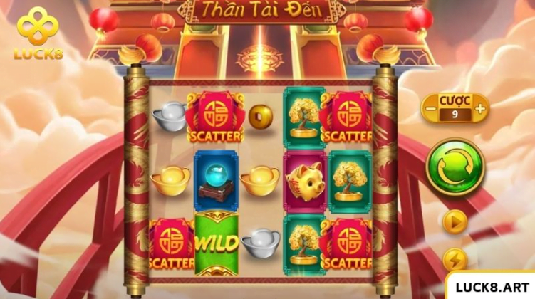 Thần Tài Đến là game được nâng cấp từ thể loại video slot Thần Tài Đến là game được nâng cấp từ thể loại video slot