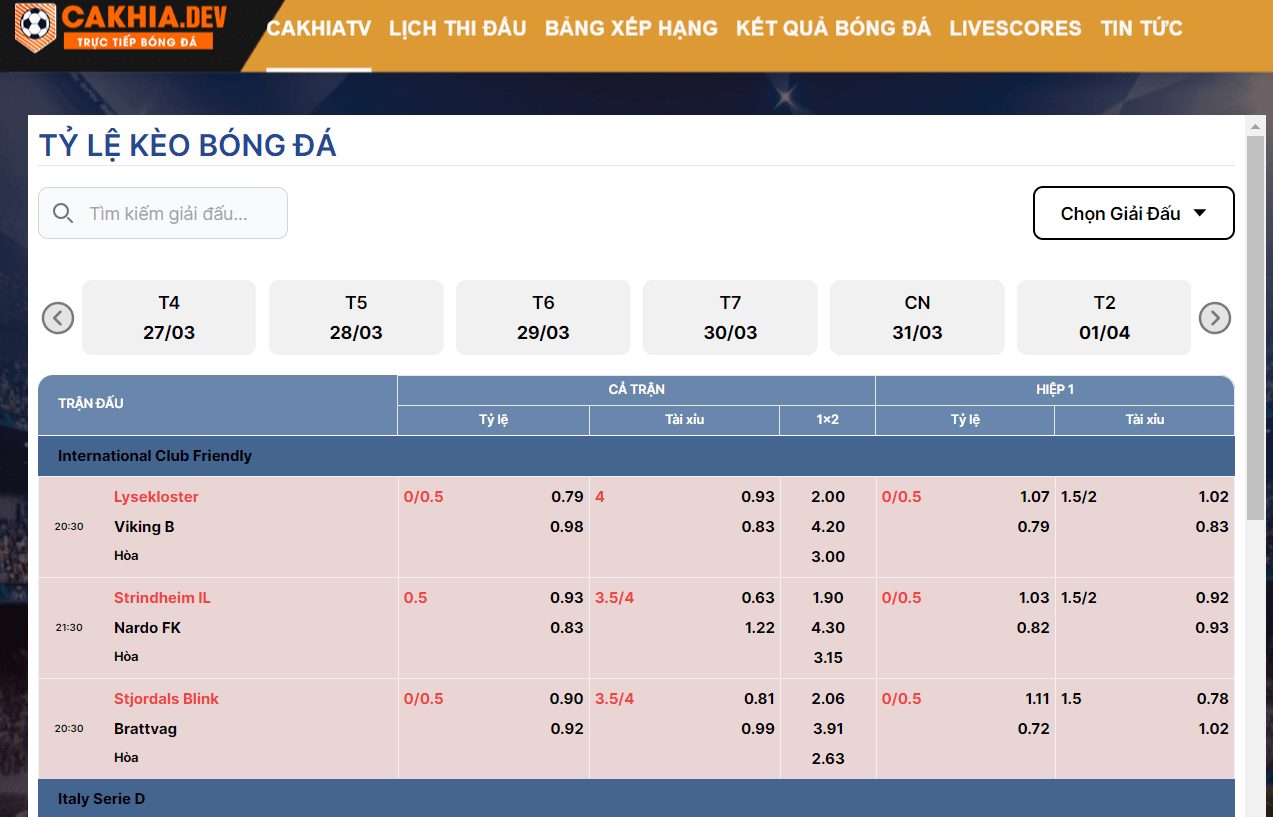 Tham gia xem kèo bóng đá tại Cakhia TV Tham gia xem kèo bóng đá tại Cakhia TV