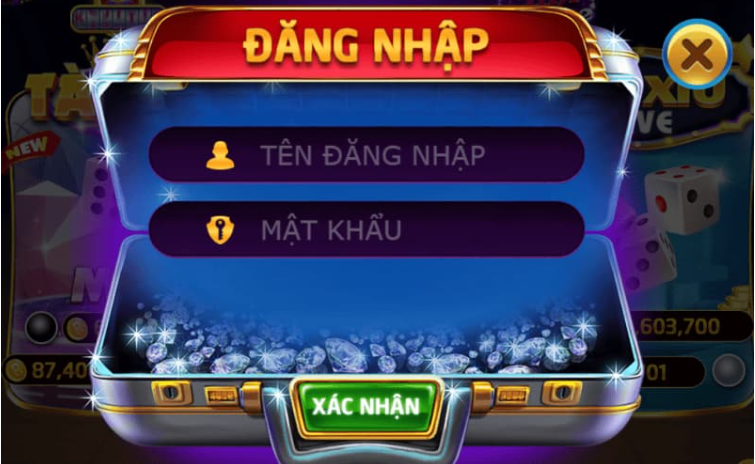 Đăng nhập vào tài khoản Rikvip