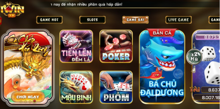 Các dịch vụ bạn nhận được tại IWIN.