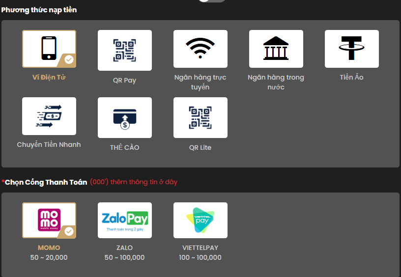 Cổng nạp tiền 12bet Cổng nạp tiền 12bet